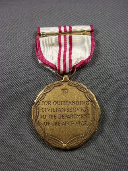 Outstanding Civilian Service medal, Air Force, Bronze