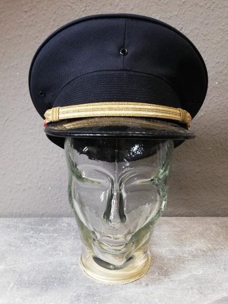 USA Feuerwehr Schirmmütze Grösse 6 7/8 in blau