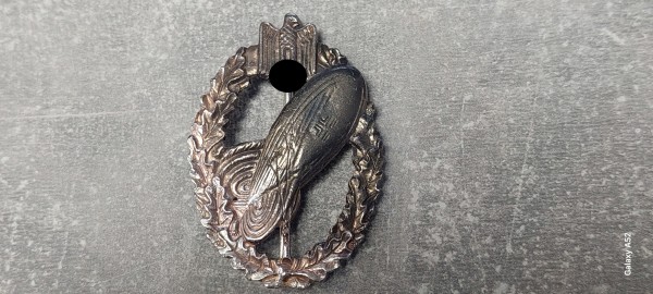 Wehrmacht Ballonbeobachter in Silber