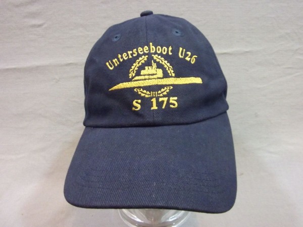 Baseballcap, Unterseeboot U26 S175, mit Tätigkeitsabzeichen in Bronze