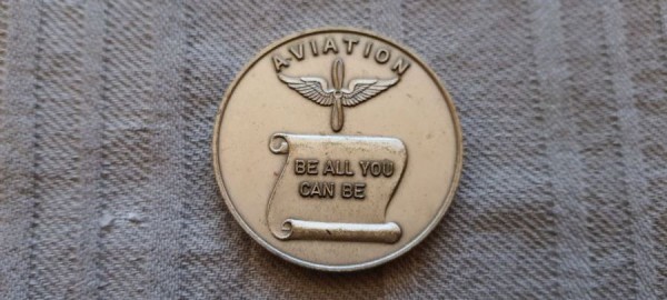 Challenge Coin Above the best 223d Aviation Battalion