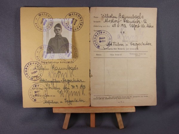 Leistungsbuch, Reichskuratorium für Jugendertüchtigung #März 1933#