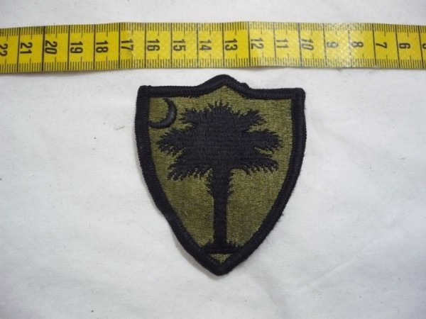 Armabzeichen National Guard South Carolina, tarnfarben ( OD )