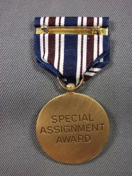 Public Health Services for Special Assignment Award, bronze