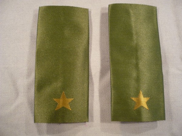 Rangschlaufen Leutnant/ Fänrik/ 2nd Lieutenant Heer