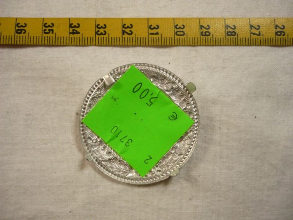 Niedersachsen: Koppelschlossauflage, Polizei Niedersachsen, Aluminium