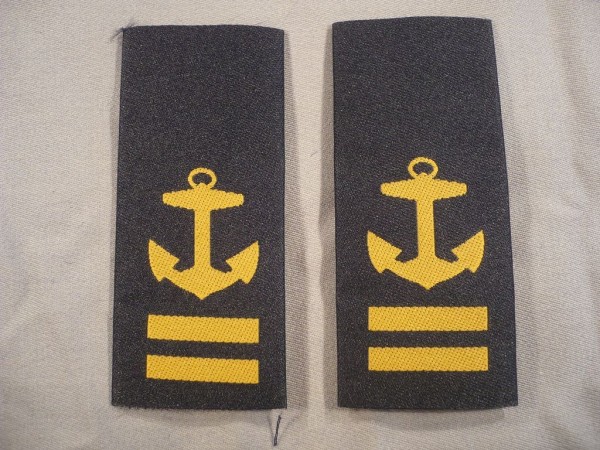 Rangschlaufen Stabsgefreiter- Oberstabsgefreiter/ Korpral/ Seaman 1st Class Marine mit Anker