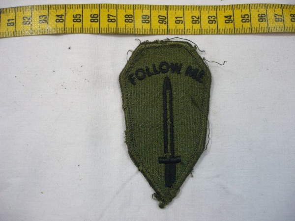 Armabzeichen Infantry School, tarnfarben ( OD )