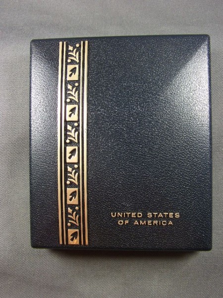 Etui für alle Orden USA geeignet, Leer, klein, 105 x 125 mm, ohne Aufschrift, ohne Abdeckung