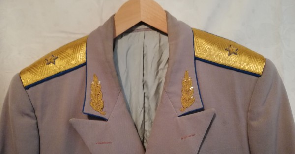 Jacke - Ausgehtjacke Generalmajor der Luftwaffe - hellblaue Biese