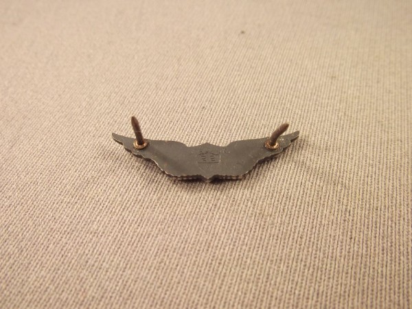 Brustabzeichen, Flight Surgeon, Army, Metall, altsilber, #Miniatur 3,2cm#