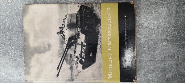 Buch: Moderne Kriegstechnik Verlag des Ministeriums für Nationale Verteidigung 1958