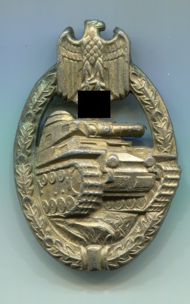 Wehrmacht Heer Panzerkampfabzeichen in Bronze " Deumer "