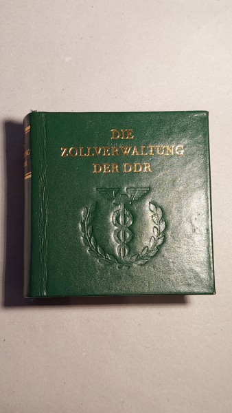 Die Zollverwaltung der DDR - Miniatur Buch