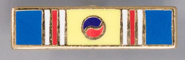 Korean War Service Medal Lapel Pin - Zivilspange