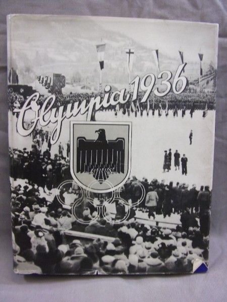 Zigarettenbilder.-bzw Sammelbilderalbum, Olympia 1936, in Berlin und Garmisch- Partenkirchen, Band 1
