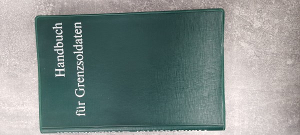 Buch: Handbuch für Grenzsoldaten 1965