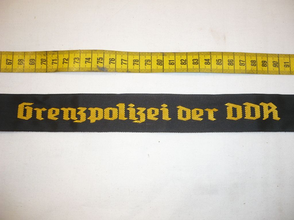 GRENZPOLIZEI DER DDR DDR:Mützenband