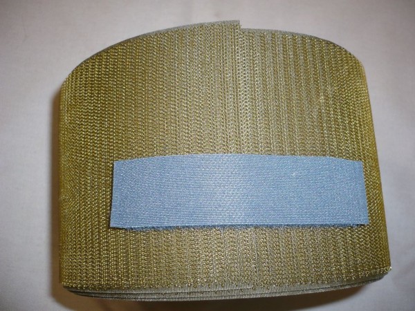 Allgemein: Klettband, oliv 100mm Flausch und Haken