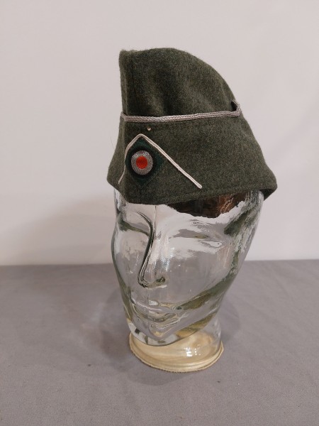 Wehrmacht Heer Schiffchen M38 Offizier feldgrau Größe 61 - EREL gebraucht