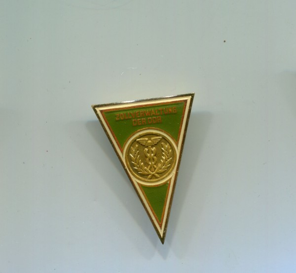 DDR Absolventenabzeichen des Instituts der Zollverwaltung der DDR Heinrich Rau