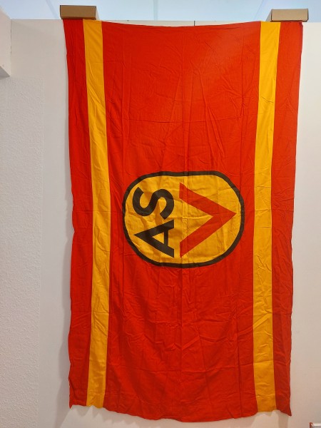 DDR Fahne Flagge NVA Armeesportvereinigung ASV - ca. 115cm x 190cm