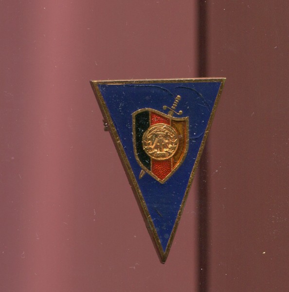 DDR Absolventenabzeichen zivile Hochschule oder Universität des MfS Bartel 716b