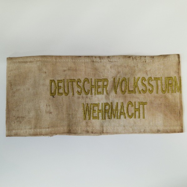 Armbinde Deutscher Volkssturm Wehrmacht - Neuanfertigung