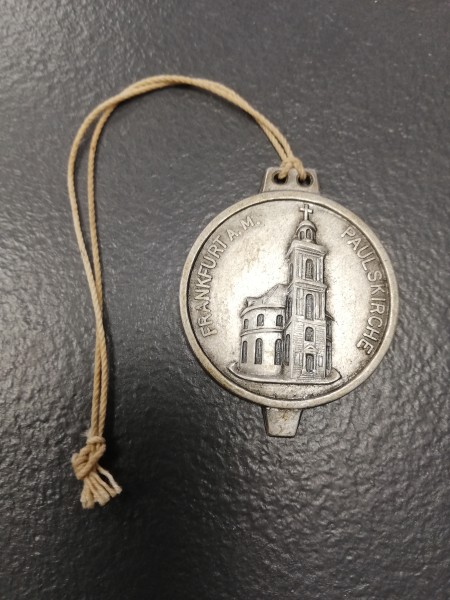 Medaille 1948 Frankfurt 100 Jahre Nationalversammlung, Paulskirche