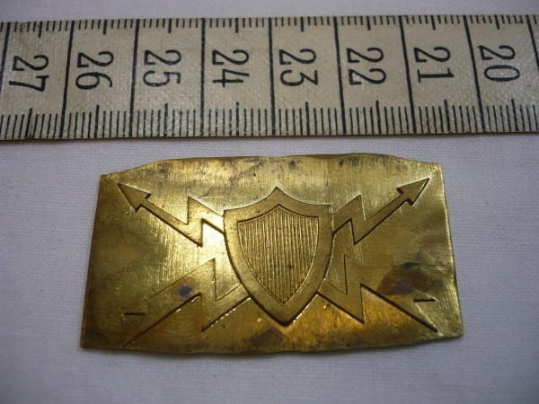 Truppengattungsabzeichen von 1956, Fernmeldetruppen, Rohlinge