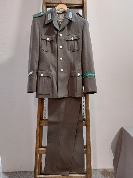 DDR Uniform Soldat NVA Grenztruppen - Jacke,Hose SG 48-0 / SG48-0