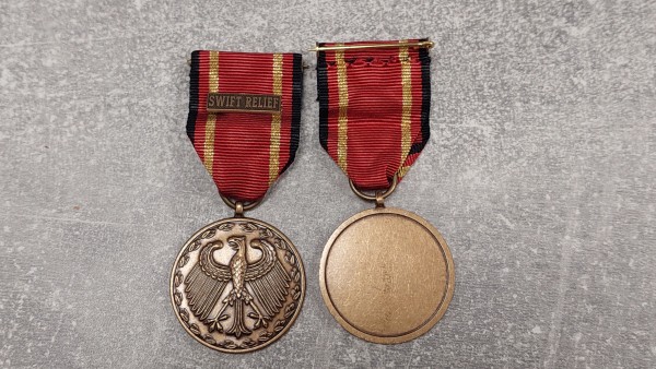 Bundeswehr Einsatzmedaille Swift Relief in Bronze