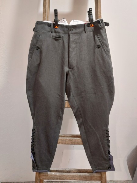 Wehrmacht Heer Breecheshose Stiefelhose in Grau