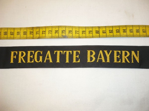 Mützenband, Fregatte Bayern