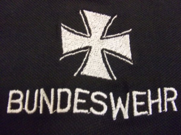 Polohemd, Bundeswehr, # XXLarge#, schwarz
