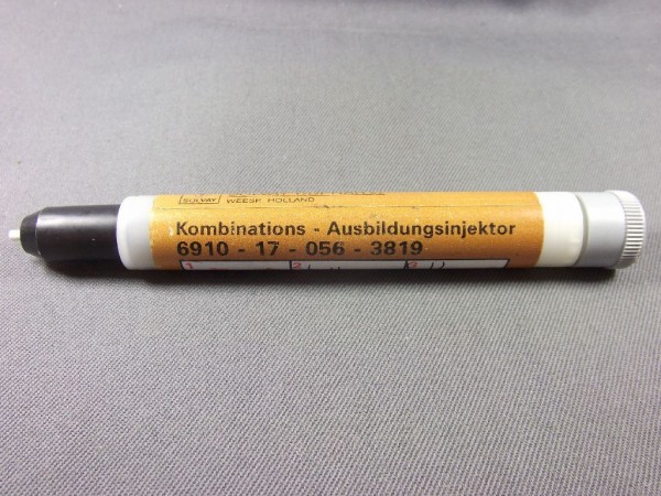Kombinations- Ausbildungsinjektor, #enthält keine Drogen und keine Nadel# LEER - reiner Dekoartikel