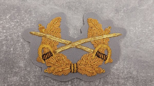 Mützenkranz Mützen Abzeichen Bundeswehr Heer für General handgestickt