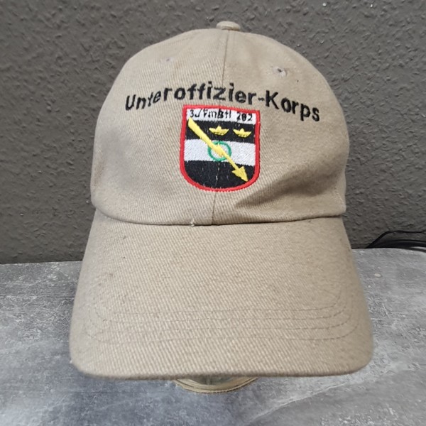 Baseballcap khaki Unteroffizier-Korps 3./FmBtl 282