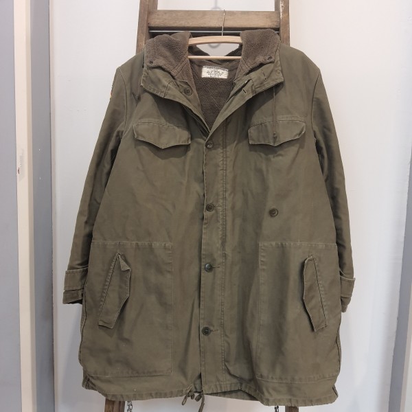 Parka oliv Bundeswehr Größe 13/102 Original mit Teddyfutter