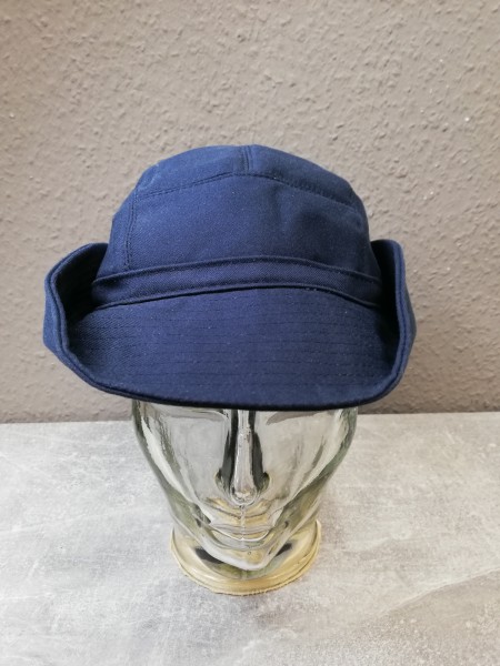 Damenkappe - Damenhut Polizei altes Modell in blau - ohne Hersteller Grösse ca.55-56
