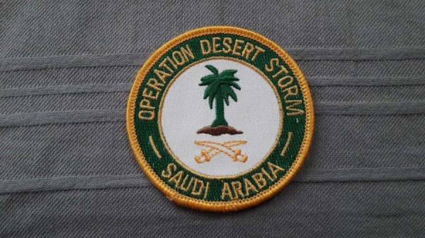 Aufnäher Patch Operation Desert Storm Saudi Arabia