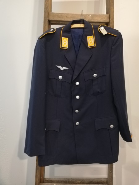 Bundeswehr Jacke Luftwaffe Dienstanzug, blaugrau, Grösse 186-104 - Grösse 52