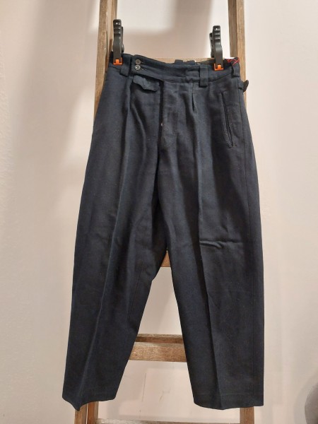 DDR Lange Hose in dunkelblau - frühe Trapo oder Feuerwehr Größe 44 - VEB 303