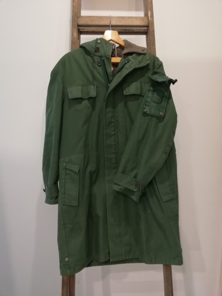 BGS Parka in grün Größe 98 mit Versorgungsnummer Original