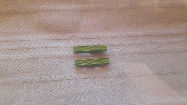 Aufschiebeschlaufe, Flachlitze 4cm Durchgangsweite 7mm breit, grün
