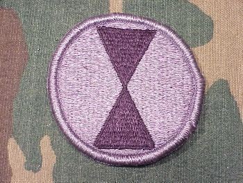 Armabzeichen 7th Infantry Division, ACU Digital, SONDERPREIS !!!!