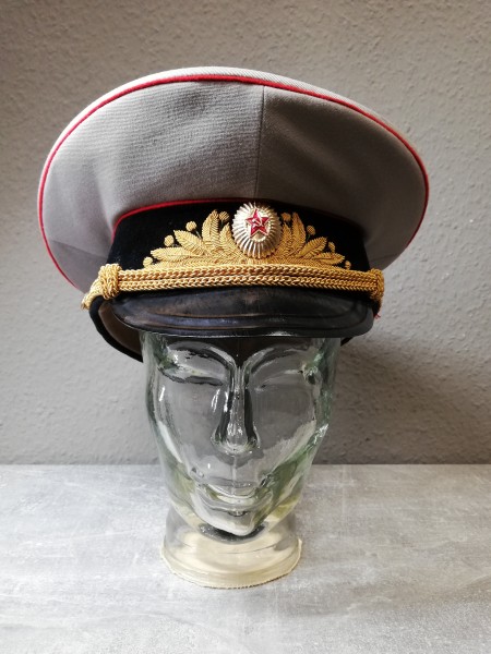 Schirmmütze - Armee - General - Felddienst von 1969 bis 1989 - hergetsellt 1982