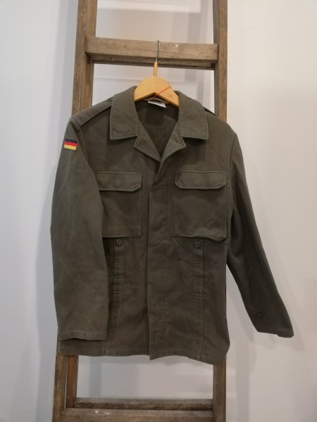 Bundeswehr Feldbluse Feldjacke oliv Grösse 6 - Truppenversuch 1984 Modell E, Köhler
