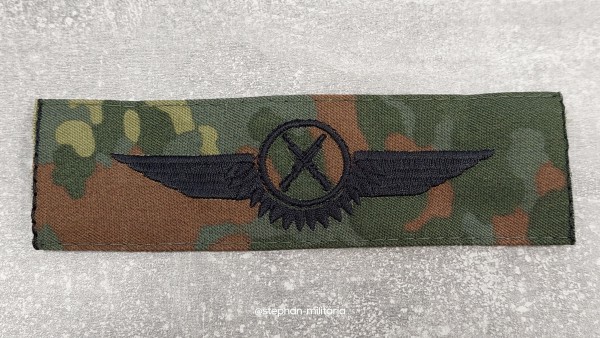 Bundeswehr Tätigkeitsabzeichen Bordsicherungssoldat auf flecktarn