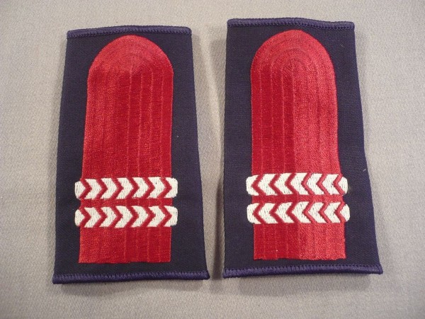 Mecklenburg-Vorpommern: Rangschlaufen Feuerwehr neue Bundesländer,  Oberfeuerwehrmann/frau